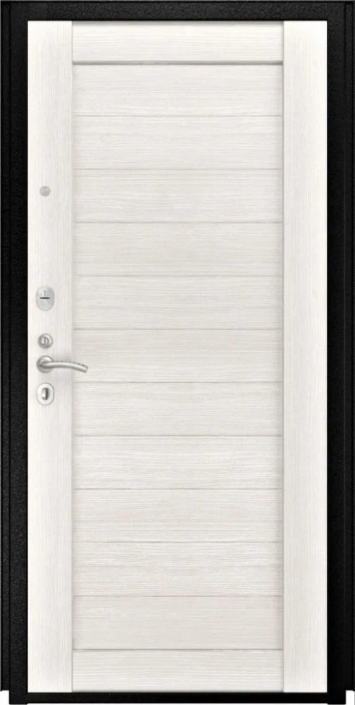 Входная дверь ДвериПРО Rosna СБ-3 листв. бел. (21 беленый дуб) DPRO198376 внутренняя сторона