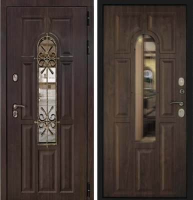 Дверь Лион Термо Орех Тёмный